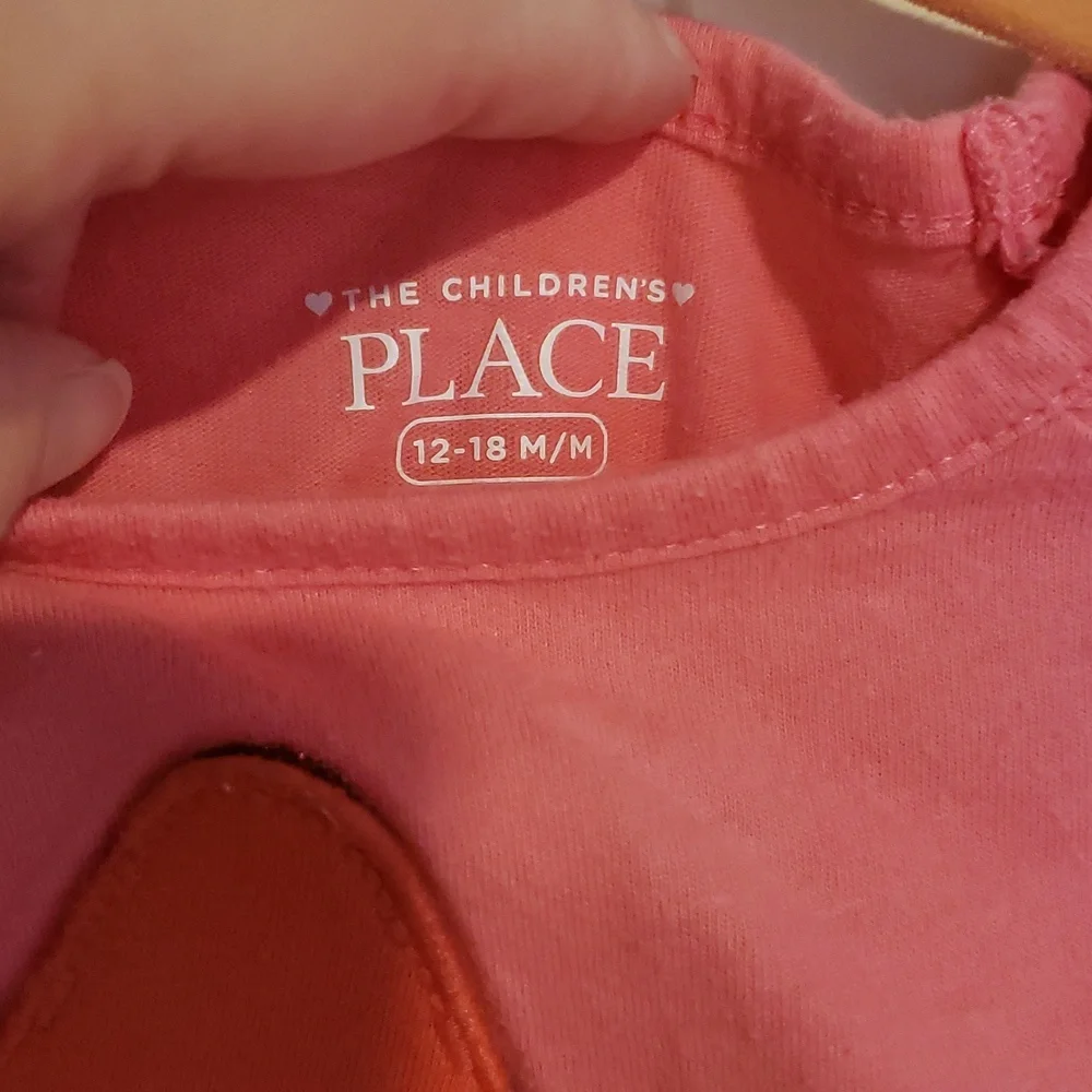 12-18m pink watermelon flap tshirt *